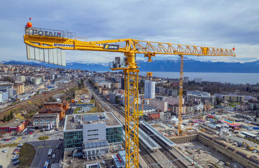 Implenia partners with Stirnimann and Potain on Central Malley project in Switzerland